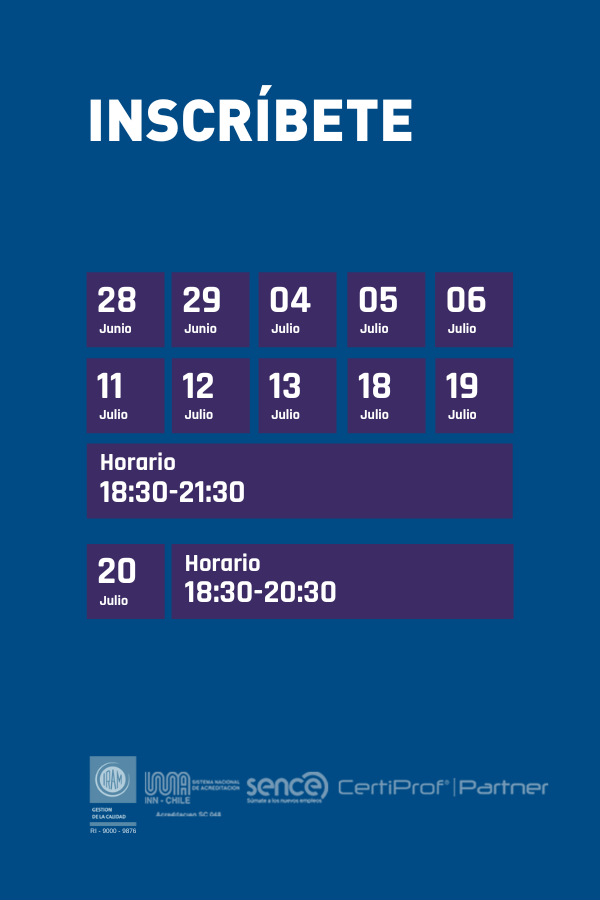 Horario curso: 